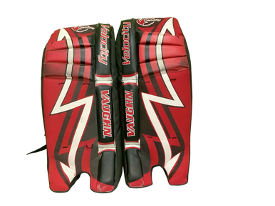 Used Vaughn VELOCITY Street Leg Pads Red XS 11686-S000044863