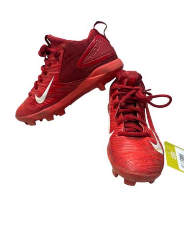 Used Nike TROUT BB/SB Cleats Red Junior 04 11835-S000195521