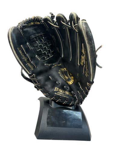 Used Spalding SC4-B BB/SB Glove RH Throw Black And Grey 12 1/2" 11835-S000197171
