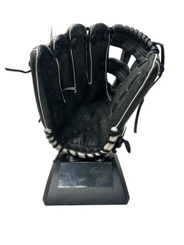 Used Rawlings R9204-2BG BB/SB Glove RH Throw Black 11 1/2" 11835-S000197200