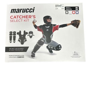 Used Marucci SELECT KIT Catchers Chest Protector Black Junior 11835-S000197209
