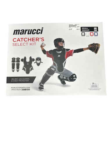 Used Marucci SELECT KIT Catchers Chest Protector Black Junior 11835-S000197209