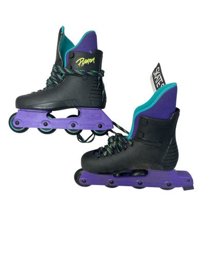 Used Rollerblade PHANTOM Senior Rec Fitness Skates Black Senior 7 11835-S000197286