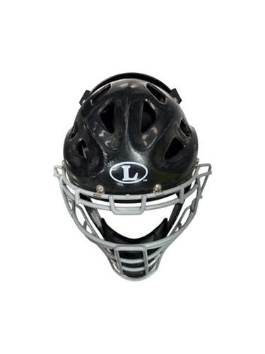 Used Louisville Slugger TPS VALKYRIE  7 1/8 - 7 1/2 Catchers Helmet w/Mask Black LG 11862-S000090124
