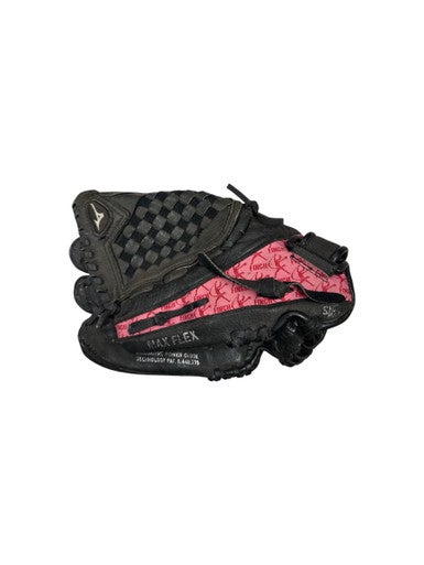 Used Mizuno GPP 1154 11.5 BB/SB Glove LH Throw Black And Pink 11 1/2" 11862-S000090130