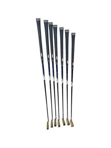 Used Callaway X22 4-9 PW Mens Package Set RH Royal Blue 7 Piece 11862-S000090223