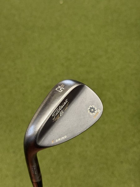 Titleist Vokey Design BV SM5 F Grind 52° 12 Wedge Flex Raw Left Handed Black