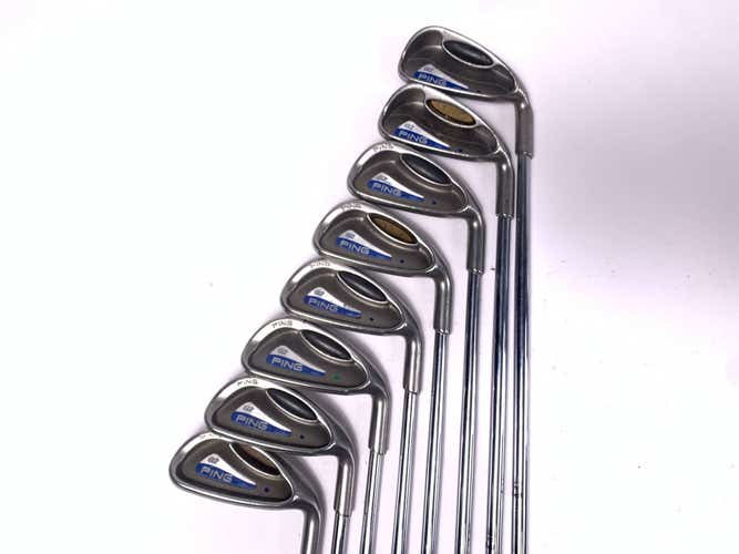 Ping G2 Iron Set 3-PW Blue Dot Regular Steel Mens RH