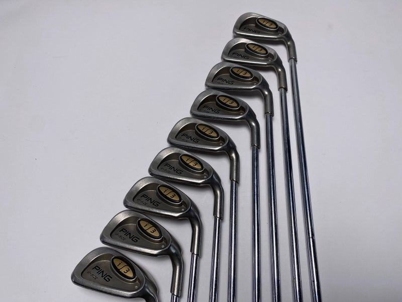 Ping i3 Oversize Iron Set 2-PW Silver Dot Cushin JZ Stiff Steel Mens RH