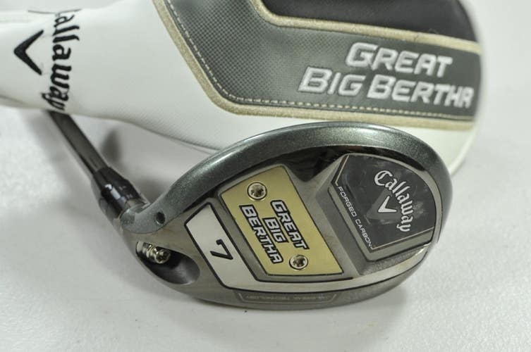 Callaway Great Big Bertha 2023 7-29* Hybrid Ladies Flex Right Graphite # 200748