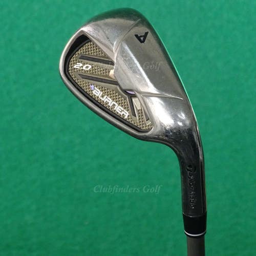 Lady TaylorMade Burner 2.0 High Polish AW Approach Wedge Factory Graphite Ladies