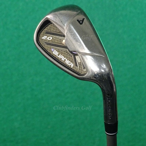 Lady TaylorMade Burner 2.0 High Polish AW Approach Wedge Factory Graphite Ladies