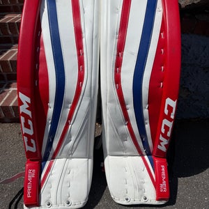 36 +1" CCM Premier R1.9 Goalie Leg Pads (New)