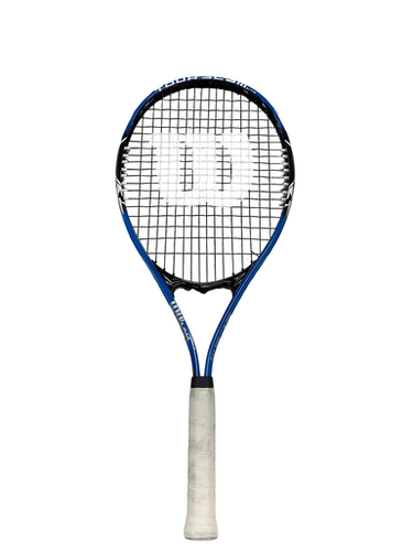 Used Wilson SLAM Adult Tennis Racquet Royal Blue 3 3/8" 11613-S000165400