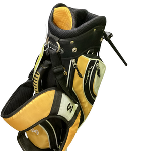 Used Maxfli Jr Stand Bag Black And Gold 11613-S000165409