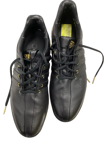 Used Adidas Mens Golf Shoes Black Senior 12 11613-S000165375