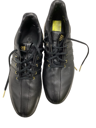 Used Adidas Mens Golf Shoes Black Senior 12 11613-S000165375