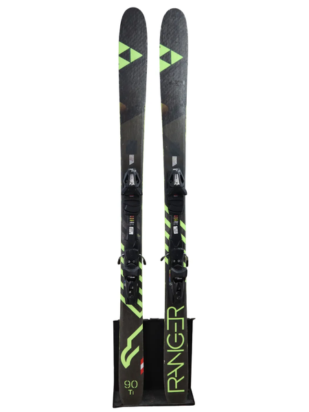 Used 2019 Fischer Ranger 90 Ti Skis (165cm) w/ Tyrolia Attack 13 Bindings