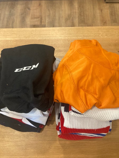 Lot of 11 Small Hockey Socks