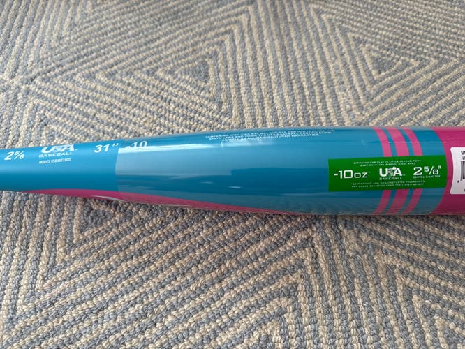 NEW | Victus VIBE Fernando Tatis Jr. Pink  31" / 10 oz Pro Crayon 2 5/8" USA Youth Bat |