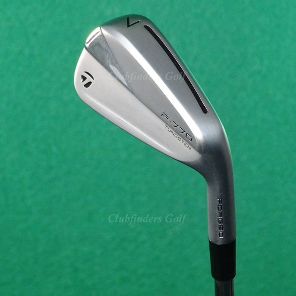 TaylorMade P-770 2023 Forged Single 7 Iron KBS Tour Steel Stiff
