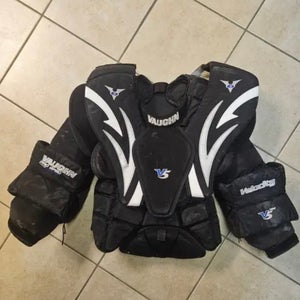 Large Vaughn Velocity V5 Goalie Chest Protector (Used)