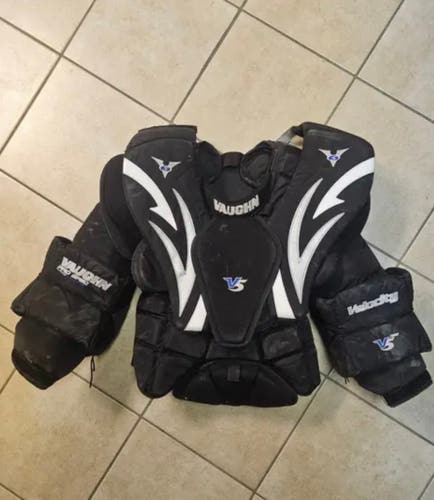 Large Vaughn Velocity V5 Goalie Chest Protector (Used)
