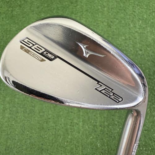 Mizuno T22 Golf Forged Lob Wedge 58 08 Bounce C Grind Steel N.S. Pro Tour 105