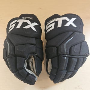 STX Surgeon Hockey Gloves 14" Pro Stock Boston Bruins (Used)