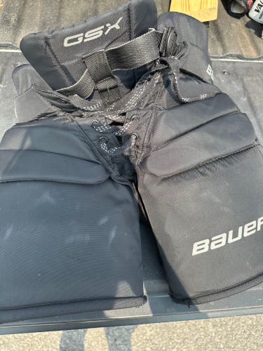 Junior Medium Bauer GSX Hockey Goalie Pants (Used)