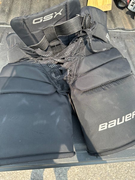 Junior Medium Bauer GSX Hockey Goalie Pants (Used)