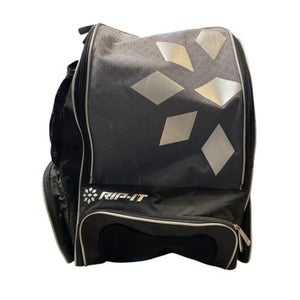 Used RIP-IT BLACK BACK PACK BB/SB Player Carry Bag Black 11706-S000360098