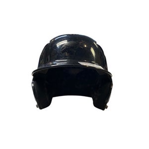 Used Rawlings BLACK HELMET Batting Helmet No Mask Black MD 11706-S000360076