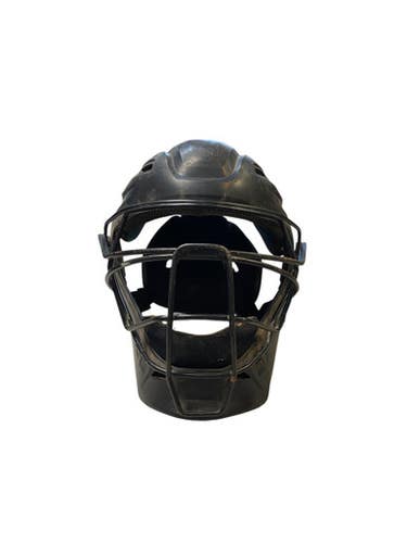Used Easton ELITE X Catchers Helmet w/Mask Black LG 11706-S000360074