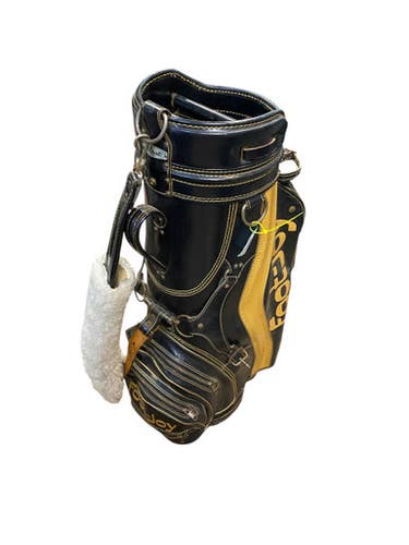 Used Foot Joy OLD SCHOOL CART BAG Mens Cart Bag Black 11706-S000360207