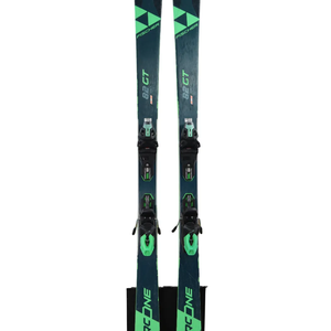Used 2021 Fischer RC One 82 GT Skis (180cm) w/ Fischer RSW 11 Bindings