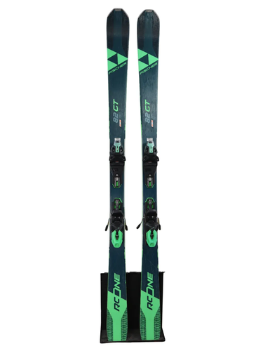 Used 2021 Fischer RC One 82 GT Skis (180cm) w/ Fischer RSW 11 Bindings