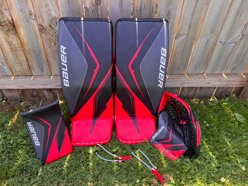 Bauer Flylite Pro Custom Full Set | XS (32+2) | Red/Black/Grey