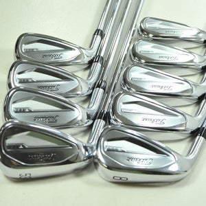 LEFT HANDED Titleist T350 2023 4-PW,48*,53* Iron Set Regular Flex Steel # 200913