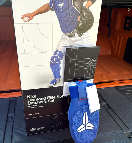 15" Nike Diamond Elite Kobe Catcher's Set (New in Box) + Sliding Mitt