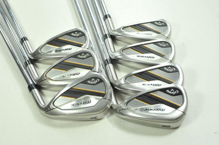 Callaway Mavrik 5-PW,AW Iron Set Regular Flex Right XP 95 R300 Steel # 200701