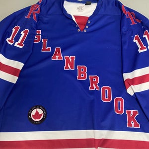 Glanbrook Rangers large JrC game jersey