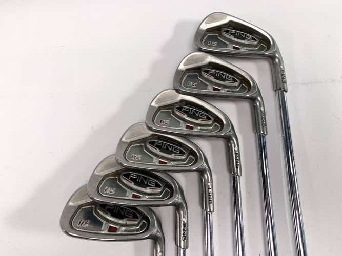 Ping i15 Iron Set 5-PW White Dot AWT Regular Steel Mens RH
