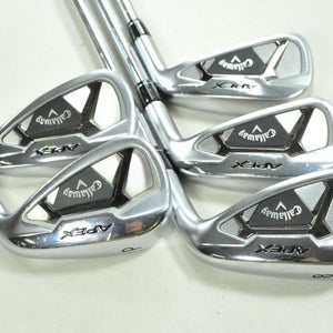 Callaway Apex 21 6-PW Iron Set Stiff Flex Right Elevate ETS 95g Steel # 200850