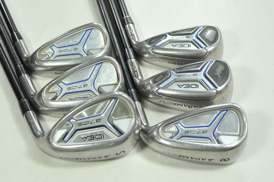 Adams Idea A7 OS 6-PW,SW Iron Set Regular Flex RH ProLaunch Graphite # 200471