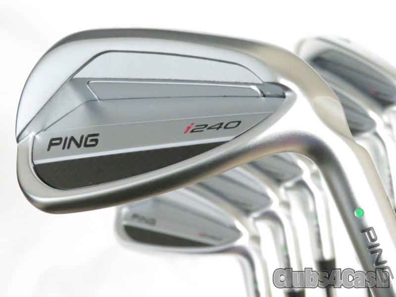 PING i240 Irons Green Dot NS PRO Modus3 Tour 105 X 4-P +1/2" TALL  Shop Wear
