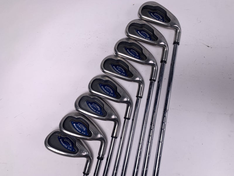 Callaway X-16 Iron Set 3-PW Uniflex Steel Mens RH
