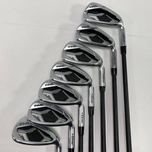 Ping G430 Iron Set 6-PW+GW+SW Black Dot Alta CB AWT Regular Graphite Mens RH