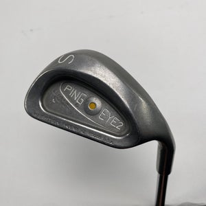 Ping Eye 2 Sand Wedge SW Yellow Dot Karsten ZZ-Lite Wedge Steel Mens RH