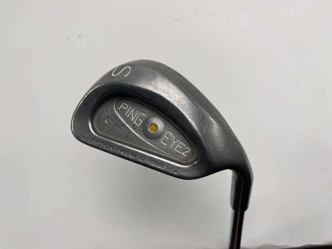 Ping Eye 2 Sand Wedge SW Yellow Dot Karsten ZZ-Lite Wedge Steel Mens RH